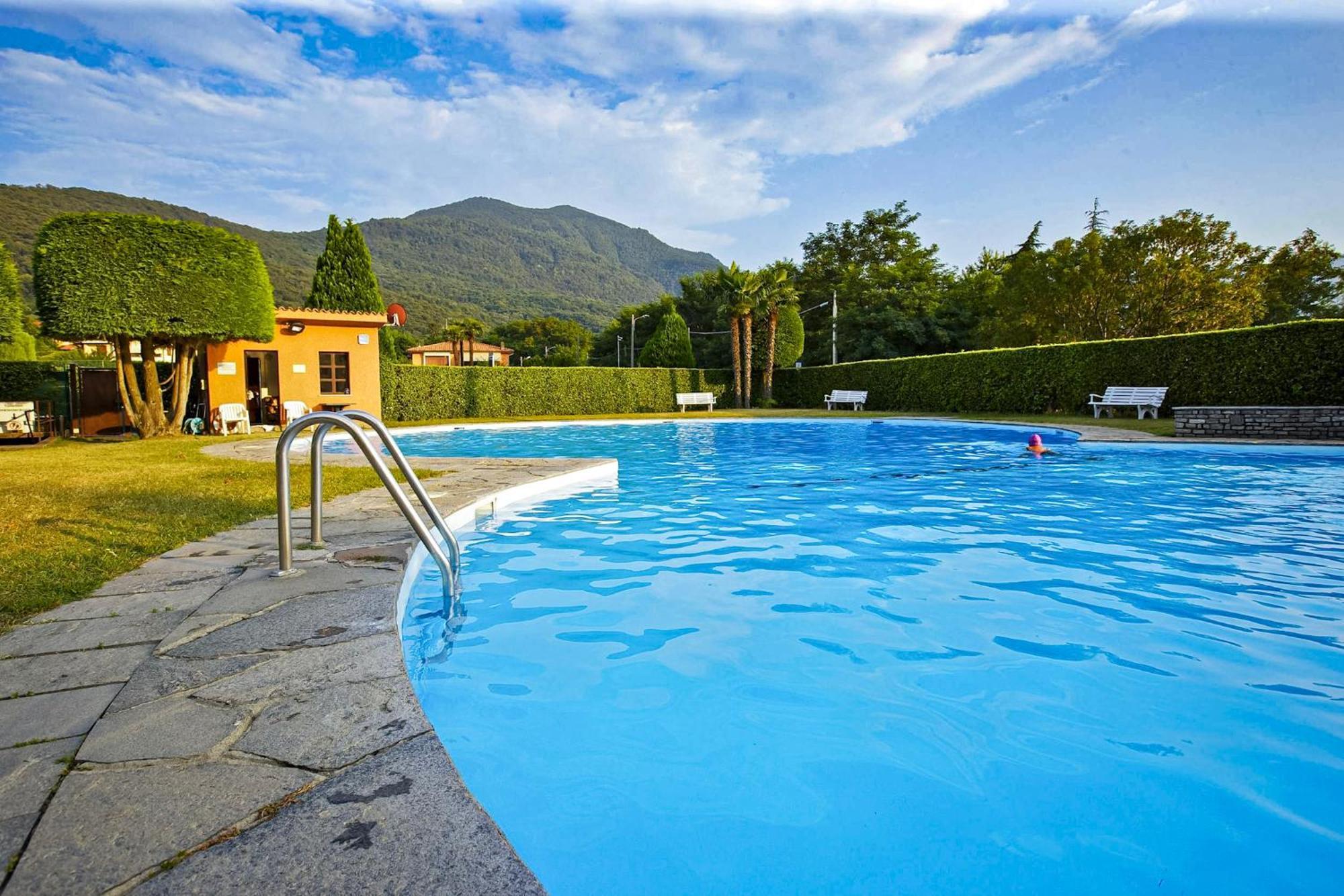 Апартаменты Parco Belmonte: Vista Fantastica Brezzo Экстерьер фото